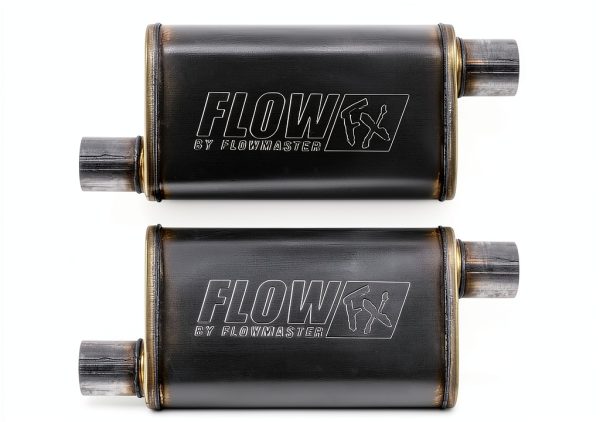 Exhaust Muffler MAPerformance Stainless Reversible-0