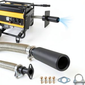 Ryansunoro Generator Muffler for Honda EU6500/EU7000IS-0