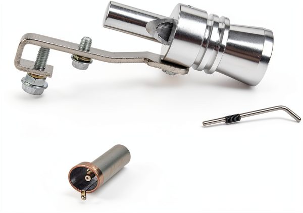 Dewhel Bolt-On Exhaust Muffler 6061 T-6 Aluminum-1