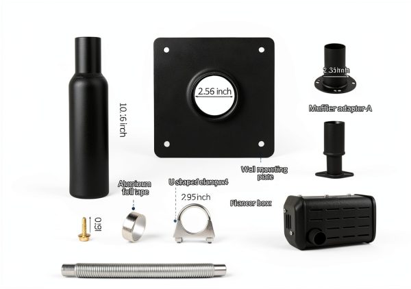 XUYUZDQ Generator Muffler Silencer Kit-3