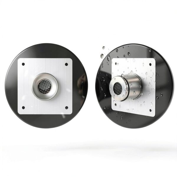 QLNGAS Generator Muffler Stainless Steel Noise Reduction-7