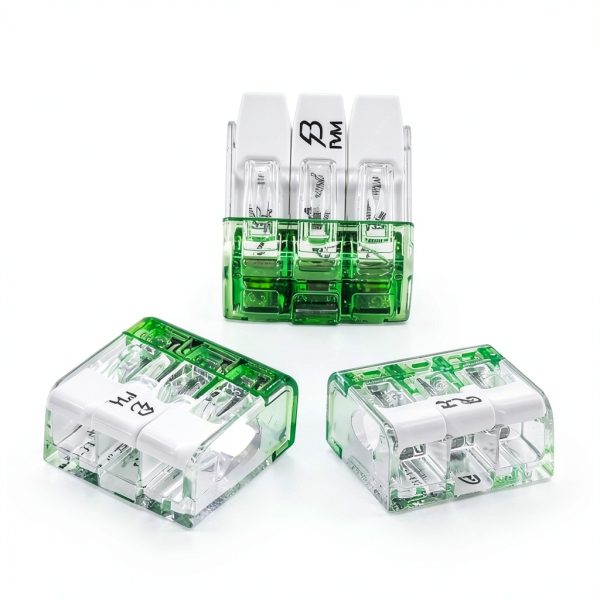 3 Port Electrical Lever Nuts BELEKS Cam-Type Connectors 3‑Port 50 Pack-7