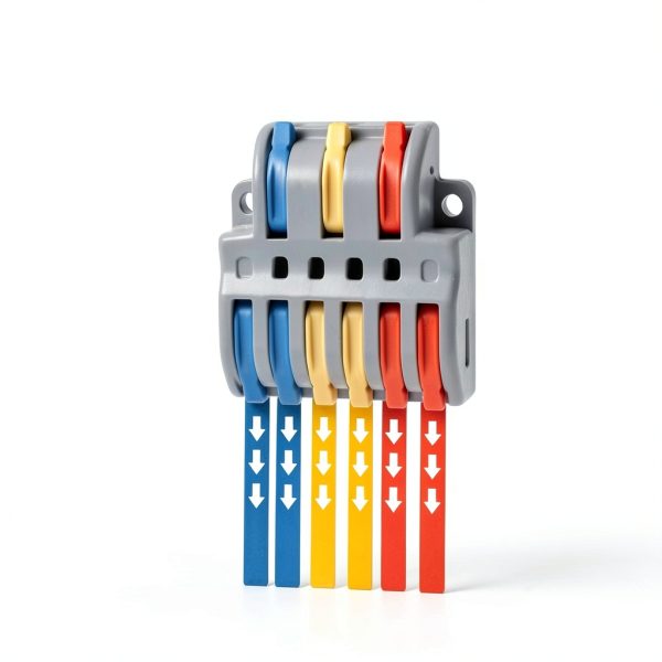 YQSIYU 3 in 6 Out Wire Connectors Nuts 10pcs Push-in, Flame-Resistant-2