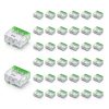 3 Port Electrical Lever Nuts BELEKS Cam-Type Connectors 3‑Port 50 Pack-1