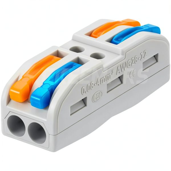 GKEEMARS 2 Conductor Compact Connectors KV-212 50 Lever Assortment-1