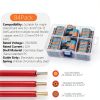 Lever Wire Connectors 84Pcs Pack by XALXMAW Compact Cam-Type-5