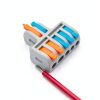 Lever Wire Connectors XALXMAW 10Pcs 2-in-6 Mini Quick Push-In-5