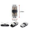 Low Voltage Wire Connectors TYUMEN 2‑Pin I‑Shape No‑Strip Tool‑Free-2