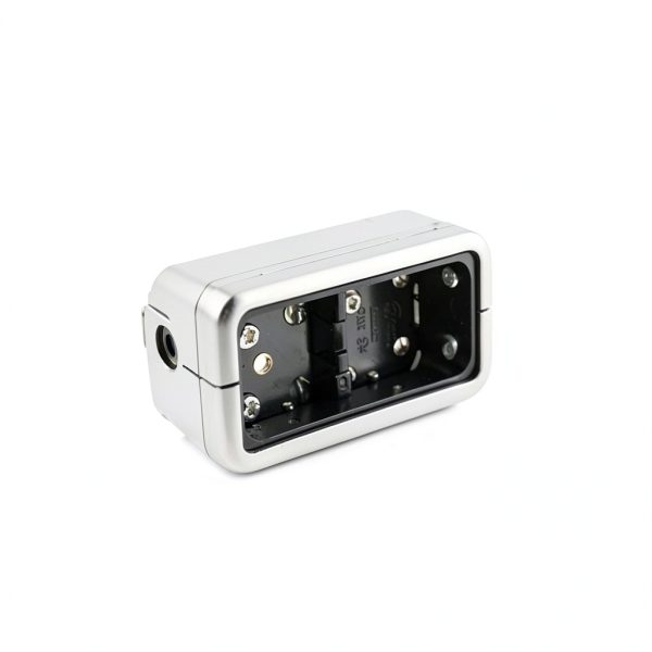 20pcs 8 Port Push-in Electrical Wire Connector PCT-108 Grey 20-Pack-0