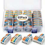 GKEEMARS Splicing Wire Connectors 65-Pc Assortment Pack for AWG 28-12-0